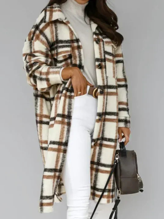 Luvik | elegantti villakangastakki