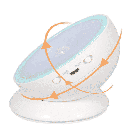 360 Magnetisk LED Bevegelsessensor Lys | Luvikno