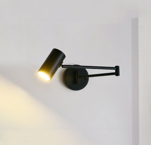 Teleskopisk Sveivende Vegg lampe – Moderne LED belysning for fleksibel romdesign | Luvikno
