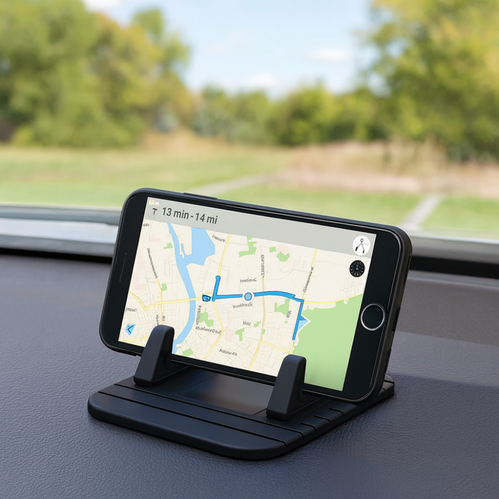 Biltelefonholder Universal Non-Slip Dashbord Silikon Sugefeste Luvikno