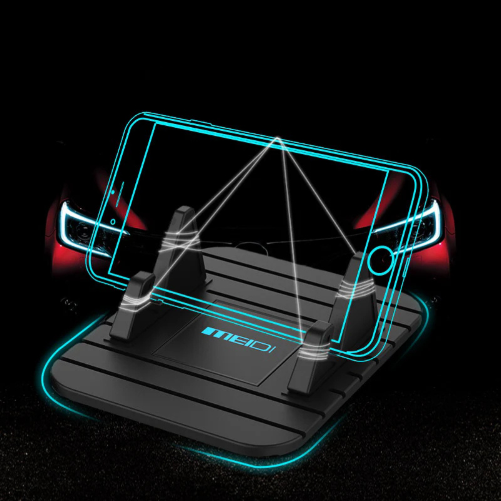 Biltelefonholder Universal Non-Slip Dashbord Silikon Sugefeste Luvikno