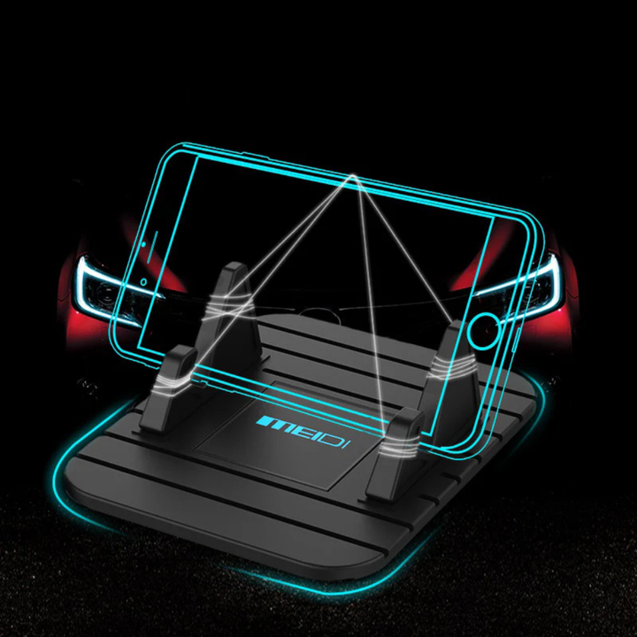Biltelefonholder Universal Non-Slip Dashbord Silikon Sugefeste Luvikno