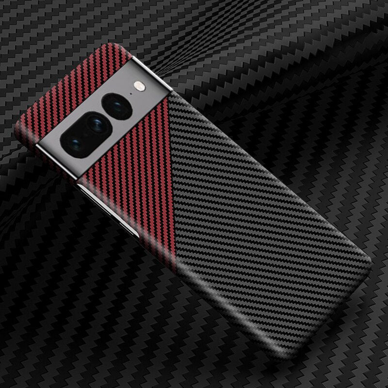 Luvikno | Karbonfiber telefonveske for Google Pixel 7 8