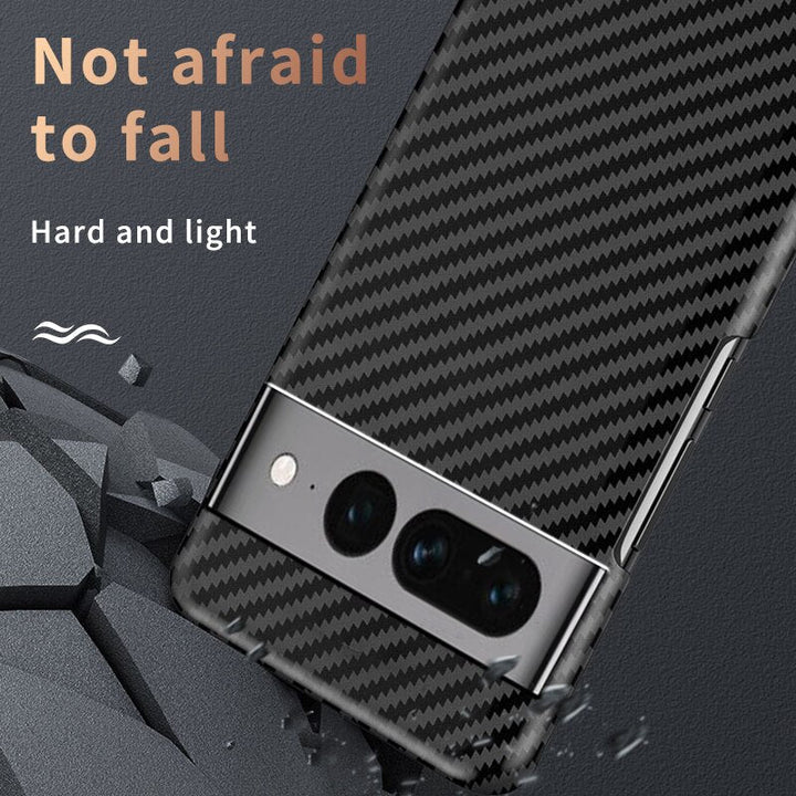 Luvikno | Karbonfiber telefonveske for Google Pixel 7 8