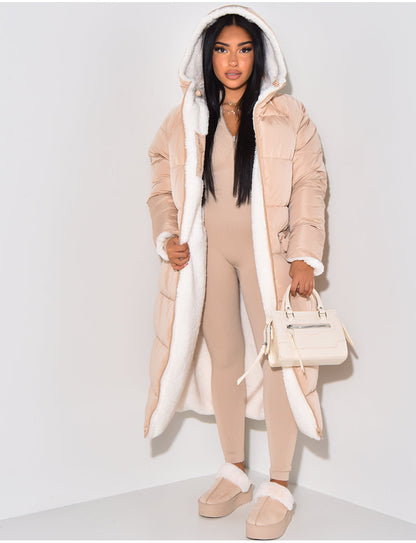 Luvik | Lämmin Vuorattu Tal jacket naisille - Käännettävä Fleece-takki