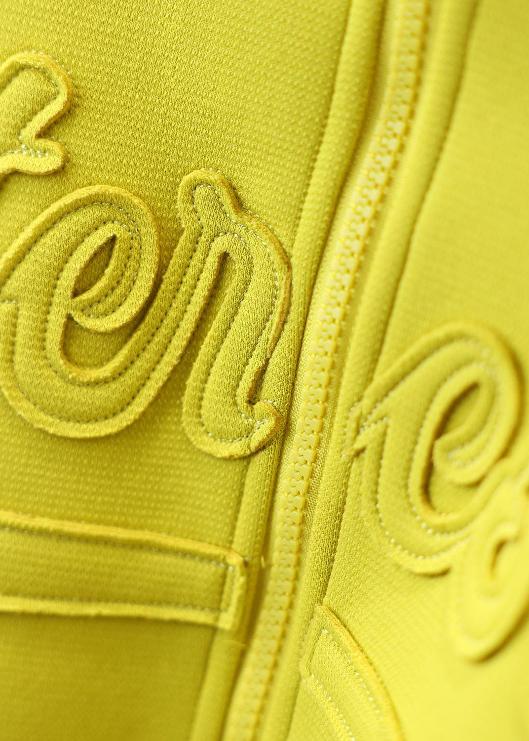 Luvik | Värjätty fluoresoiva keltainen puuvillatakki