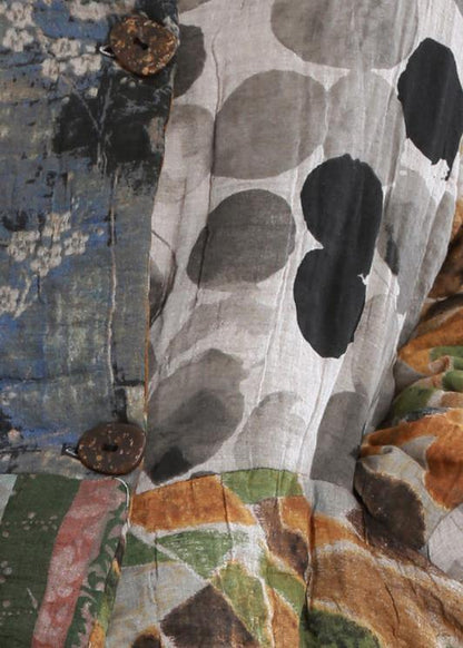 Luvik | oversize kukka-talvitakit, joissa on lepakkohihat ja taskut