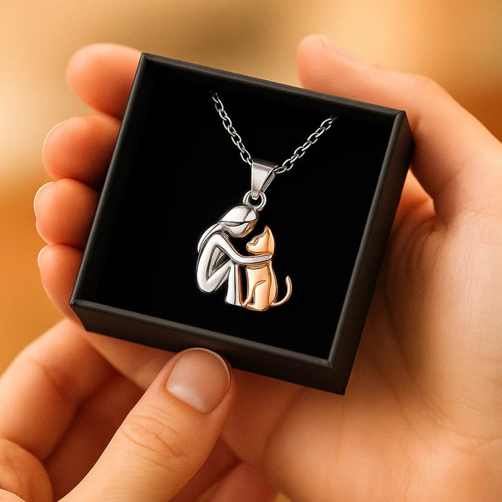Luvikno | Avalance | Elegant Embrace Pendant Necklace Stilige Smykker