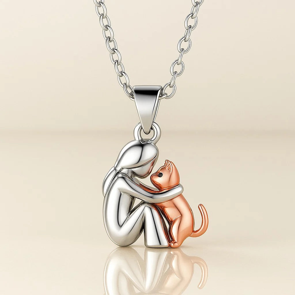 Luvikno | Avalance | Elegant Embrace Pendant Necklace Stilige Smykker