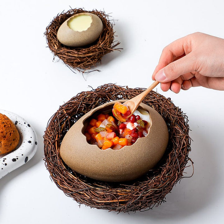 Keramisk Eggeskall Bolle Luvikno