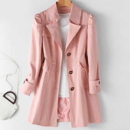 Rosa modische jacke
