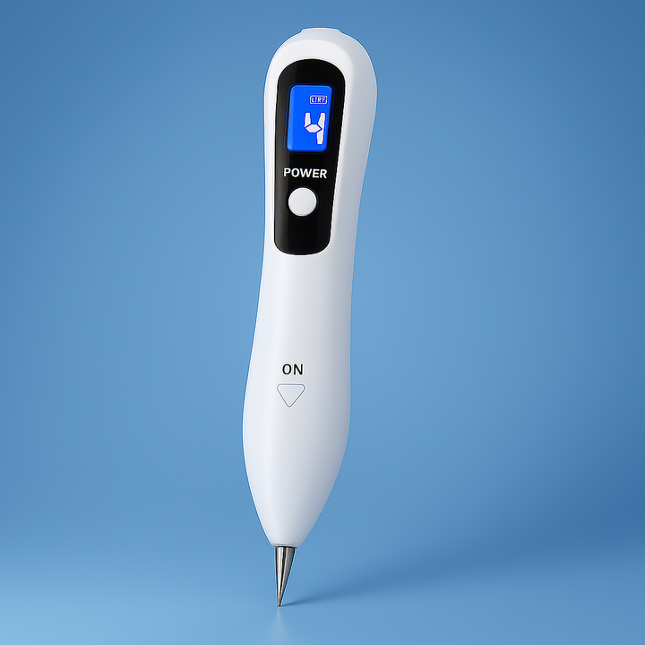 DermaGlow | Mole Removal Pen – Ikke-invasiv plasma – Trådløs & oppladbar – Hjemmebehandling for hudflikker & fregner Luvikno