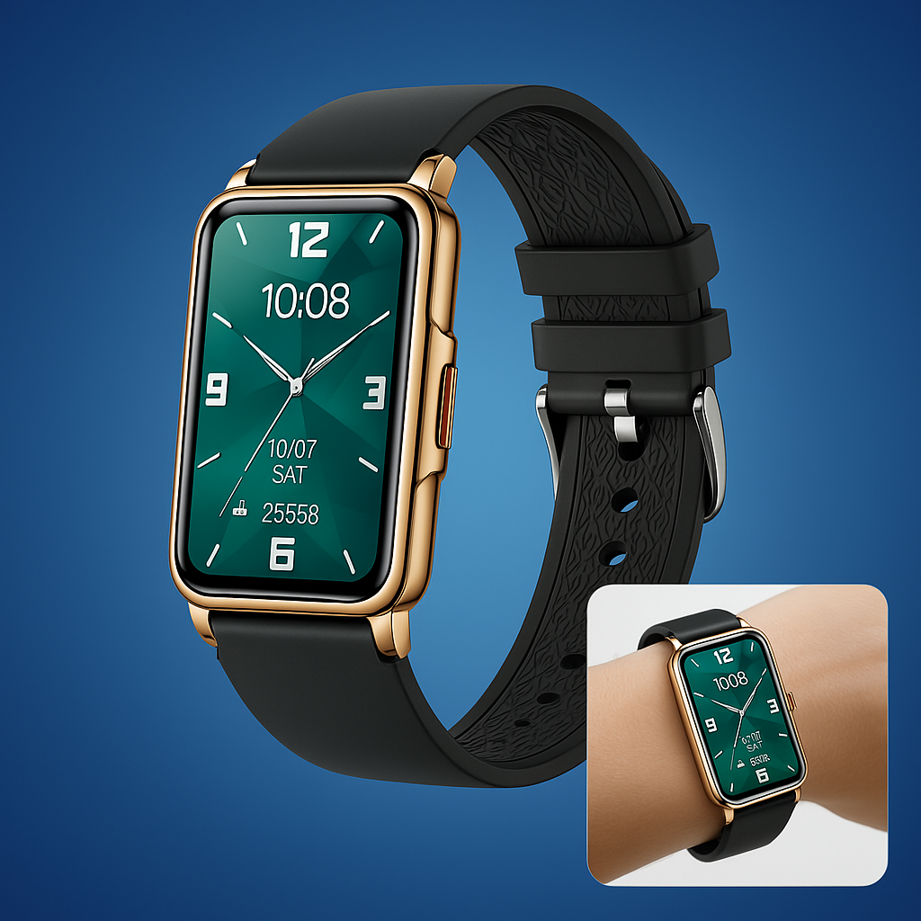 Elegant Smartwatch for Everyday Style | Health Tracking - Durable Design - Seamless All-Day Connectivity Luvikno