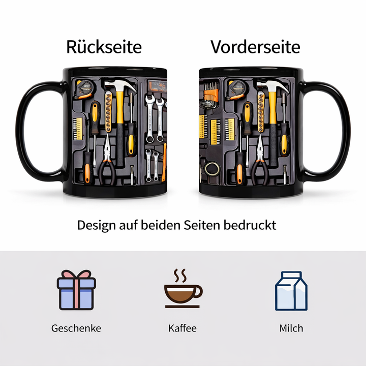 CraftMaster Precision Mug — Feire din skaperkraft med hver slurk i robust stil | Luvikno