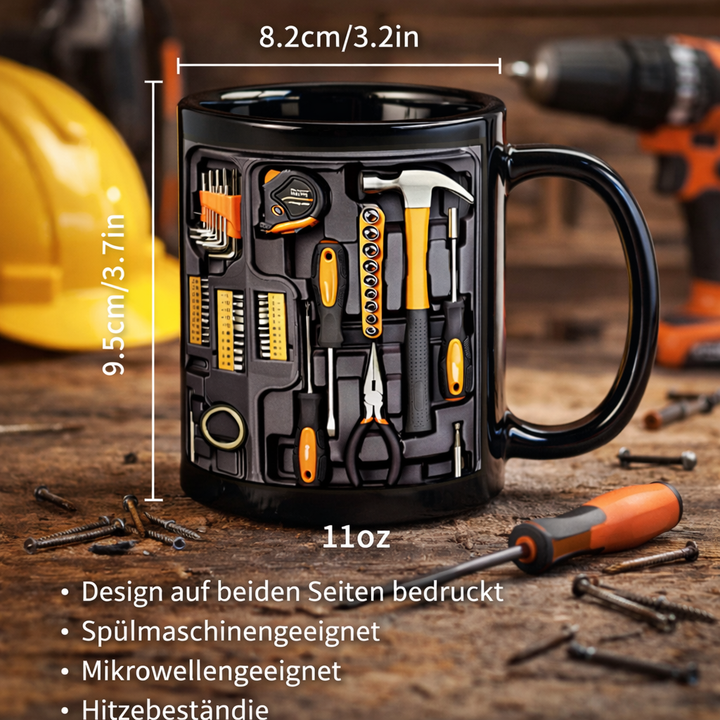 CraftMaster Precision Mug — Feire din skaperkraft med hver slurk i robust stil | Luvikno