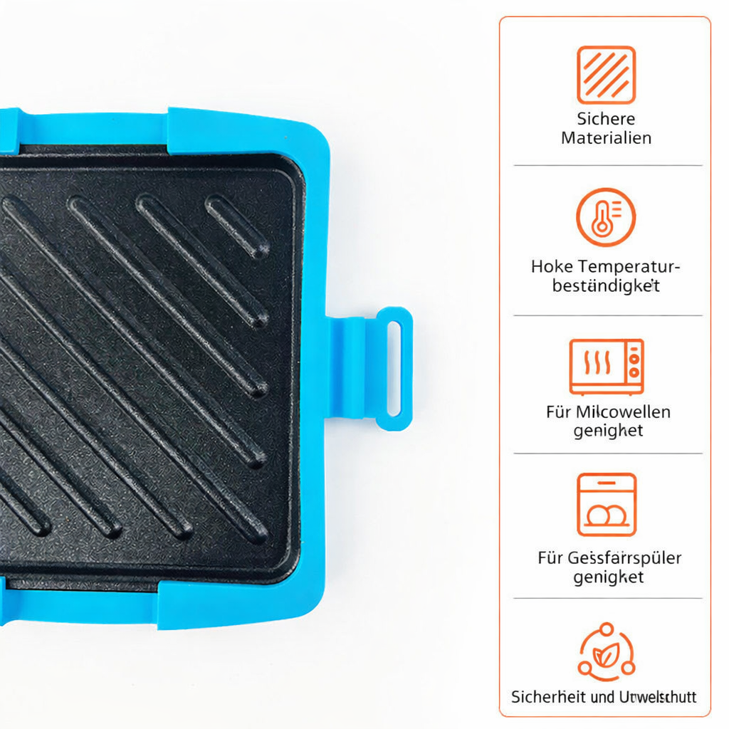 CrunchMate™ Sandwich Maker for Microwave & Oven | Luvikno
