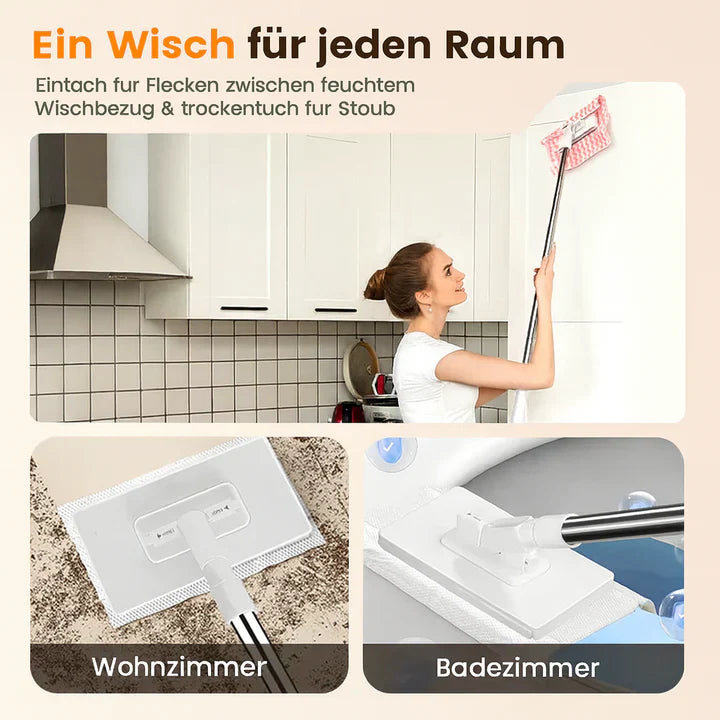 ReachClean Klutholder Mopp Utvidbar Hygienisk | Luvikno