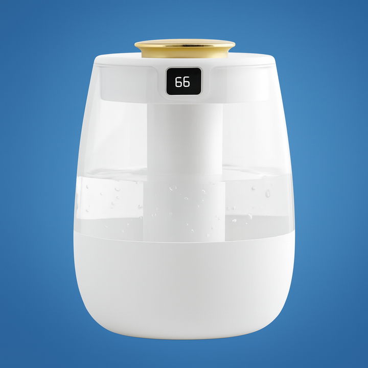 Stille Nattlysmodus – 1300 ml Tank – Tørr Luftlindring for Soverom & Barnerom Luvikno
