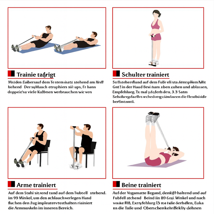 Sit-up treningsapparat for fitnessøvelser | Luvikno