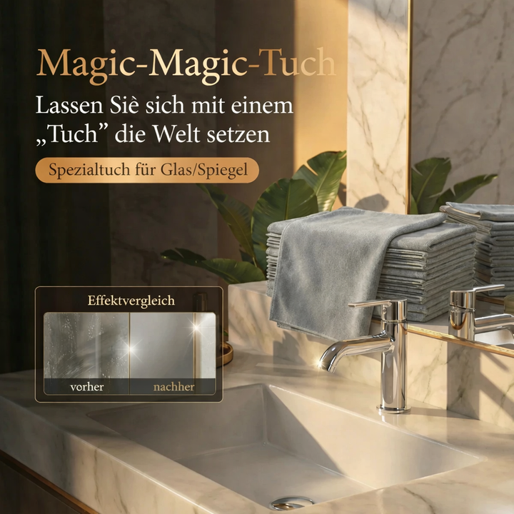 Mikrofiber Glassrensekluter 10-Pakning | Luvikno