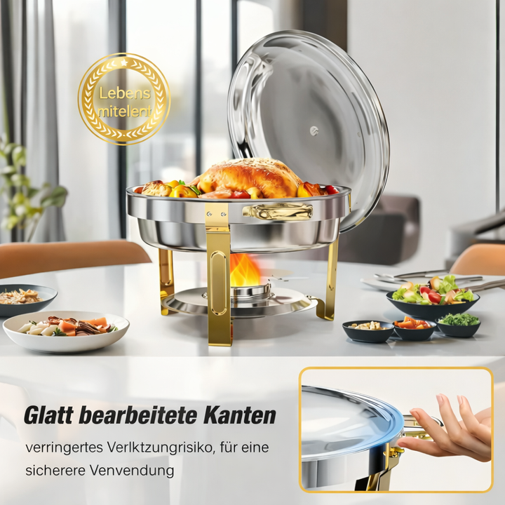 FlammaServ — Forvandler ethvert buffet til et varmt festmåltid som gjestene dine vil elske | Luvikno