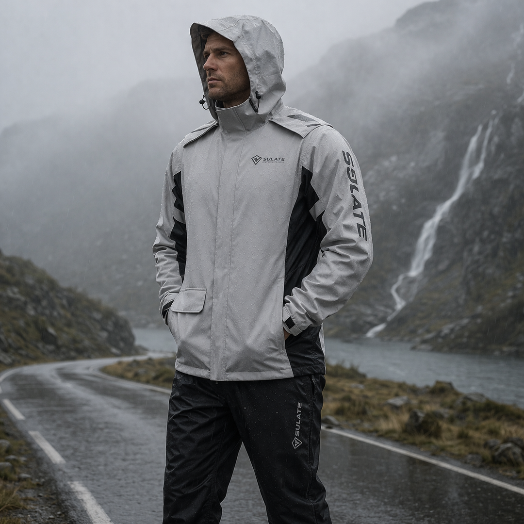 Regnjakke StormShield – Vanntett Vindtett Sykkel Regnjakke | Luvikno