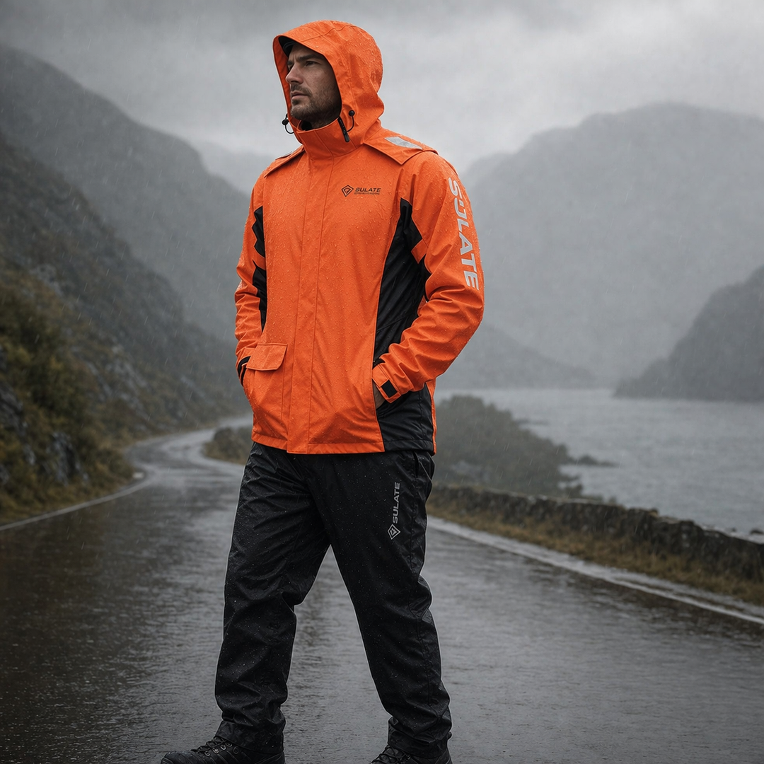 Regnjakke StormShield – Vanntett Vindtett Sykkel Regnjakke | Luvikno