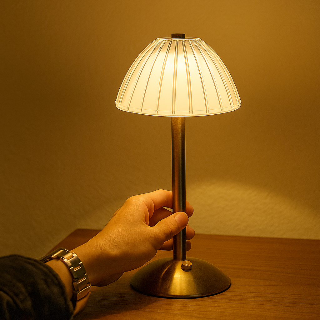 LumiCryst – Trådlampe LED Krystall med Berøringskontroll Luvikno