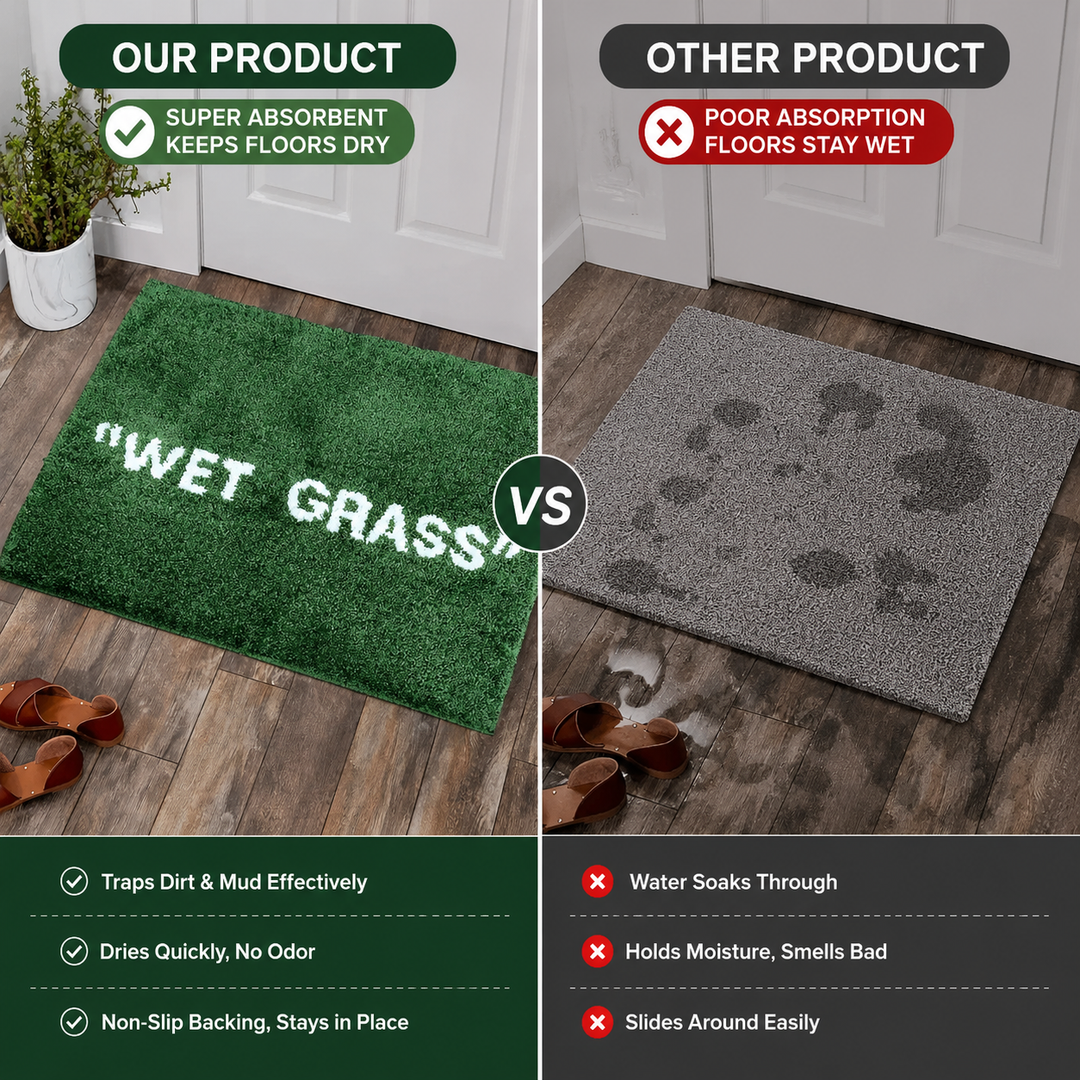 FreshLawn Komfortmatte med Gressdesign | Luvikno