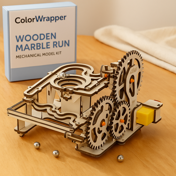 TrackMaster 3D Ball Track Puzzle – DIY mekanisk byggesett for tenåringer og voksne Luvikno