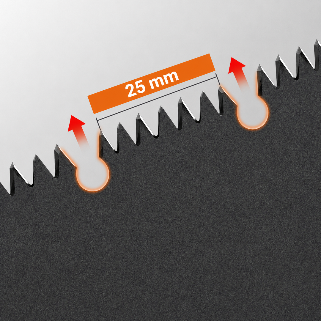 Folding saw with SK5 steel blade | Luvikno