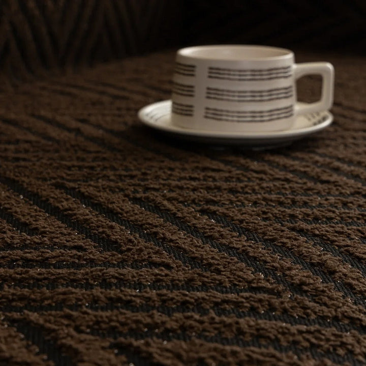 Luvikno | Chevron Herringbone Frynse Sofa Deksel