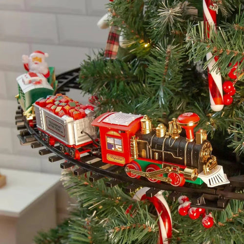 Luvikno | KerstExpress Tre Tog – Ridetog med Lys, Lyd og Treholder