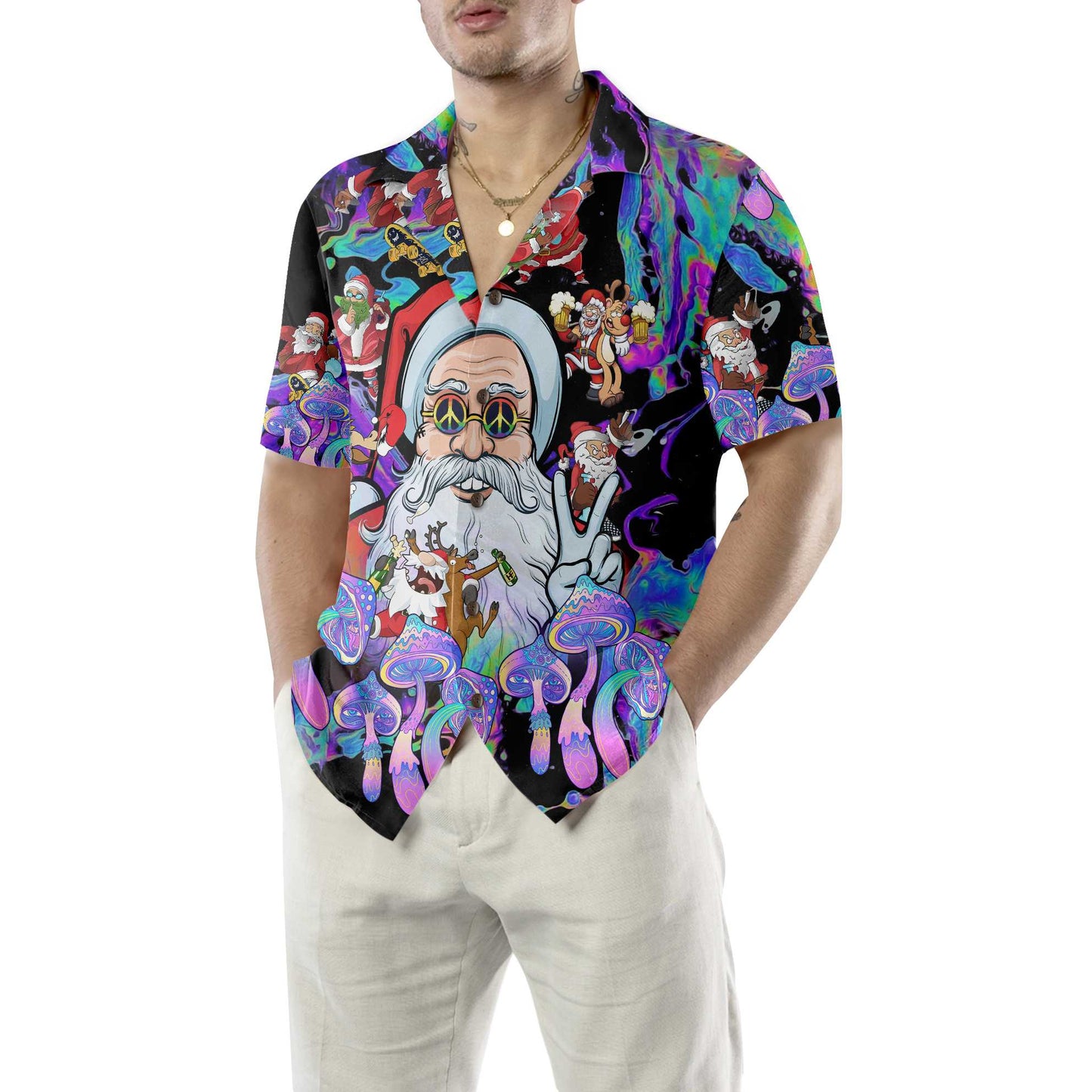 Luvik | Joulupukin hippipaita, joulupukin joulupaita, paras joululahja