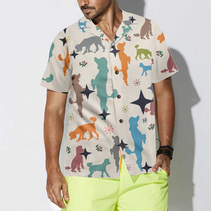 Luvik | Saumaton jouluteemainen Poodle-paitatakki, joulupaita Poodle-koiralle, paras joululahjaidea