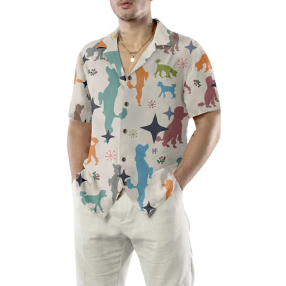 Luvik | Saumaton jouluteemainen Poodle-paitatakki, joulupaita Poodle-koiralle, paras joululahjaidea