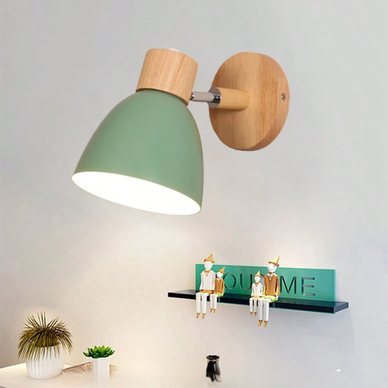 Luvikno | ChromaWood Skandinavisk Design Vegglampe Stilig