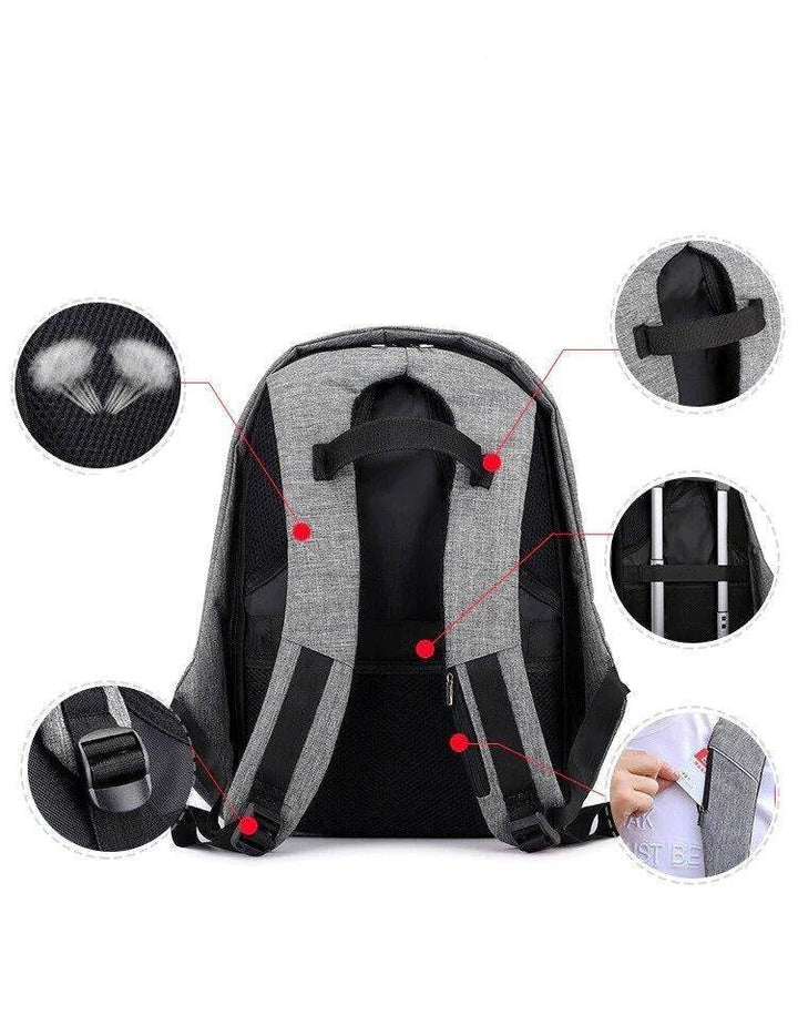 City Travel Anti-Dieft Deluxe Ryggsekk | Luvikno