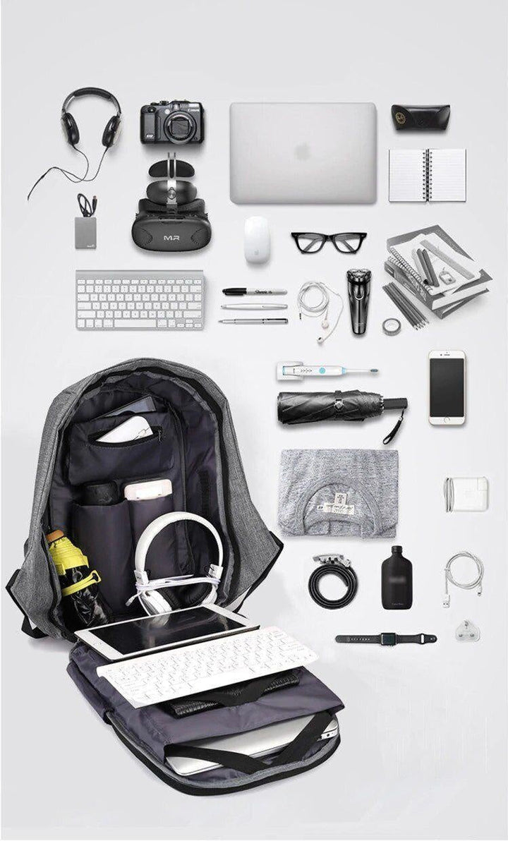 City Travel Anti-Dieft Deluxe Ryggsekk | Luvikno