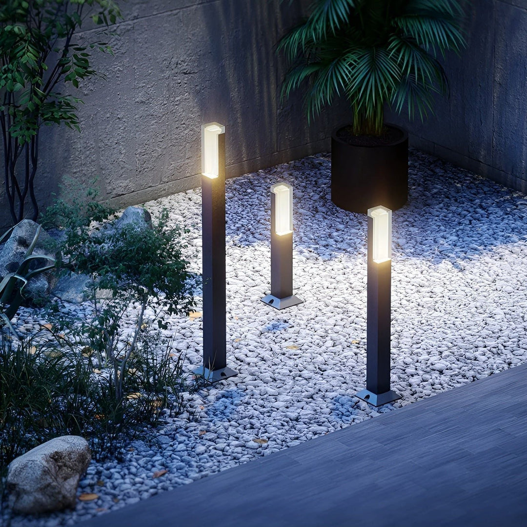 LuxeGarden Glow - Moderne LED Landskaps Hagebelysning | Luvikno