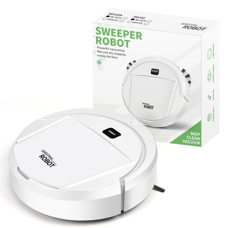 Clanair Bot Robot Støvsuger – Intelligent Navigasjon & Hviskende Stille for Rene Gulv | Luvikno