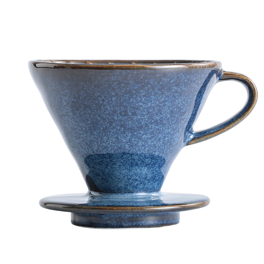 V60 Keramisk Dripper – Perfekt for kunstnerisk kaffebrygging hjemme | Luvikno