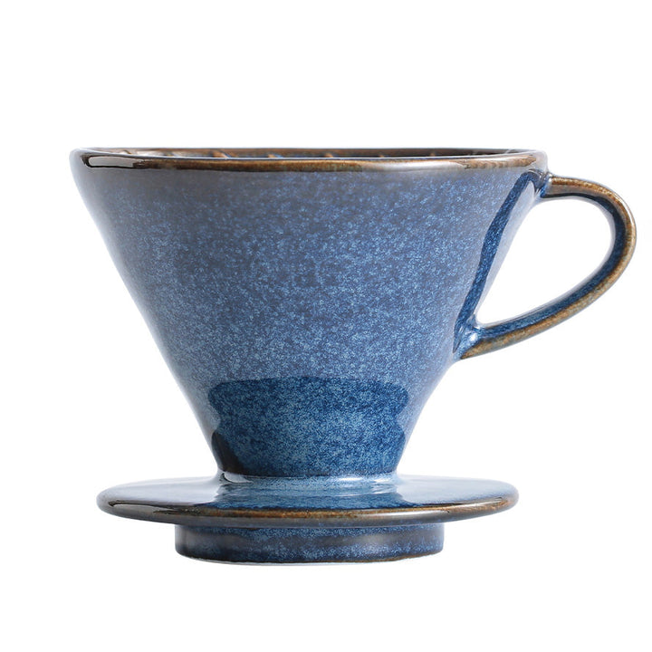 V60 Keramisk Dripper – Perfekt for kunstnerisk kaffebrygging hjemme | Luvikno
