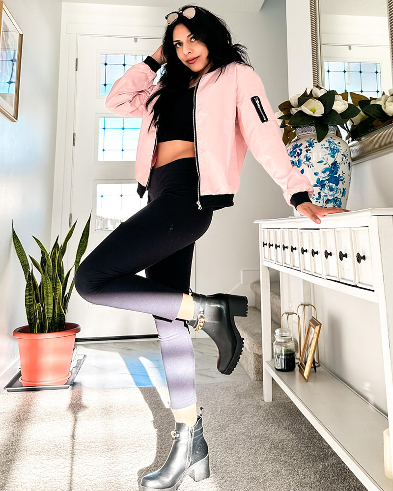 Luvik | Klassinen bomber-takki taskuilla naisille