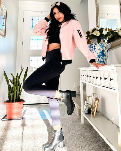 Luvik | Klassinen bomber-takki taskuilla naisille