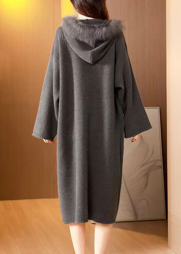 Luvik | Graufuchs-kauluri ja nauhat päällystekangasta neuleet talvelle