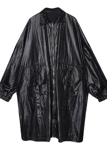 Luvik | mustat muotivaatteet vaatekaappi naisten takit taskut käänteet