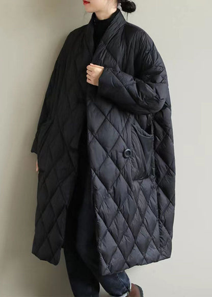 Luvik | Vettorella punainen korkea kaulus, jossa on suuret taskut, pehmeä puuvilla talvella