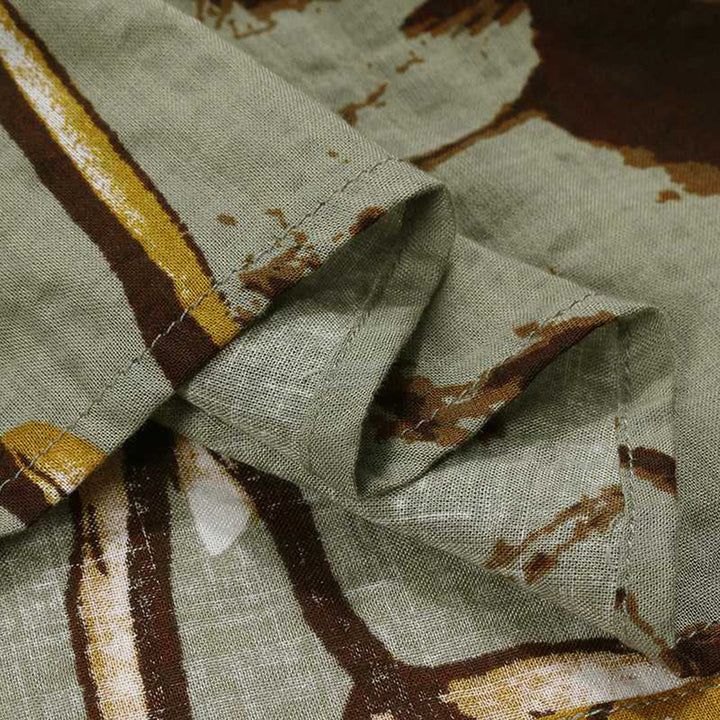 Luvik | Vintage kukka pitkä mekko