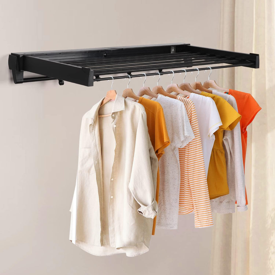 Folding Clothes Drying Rack - Save Space Luvikno
